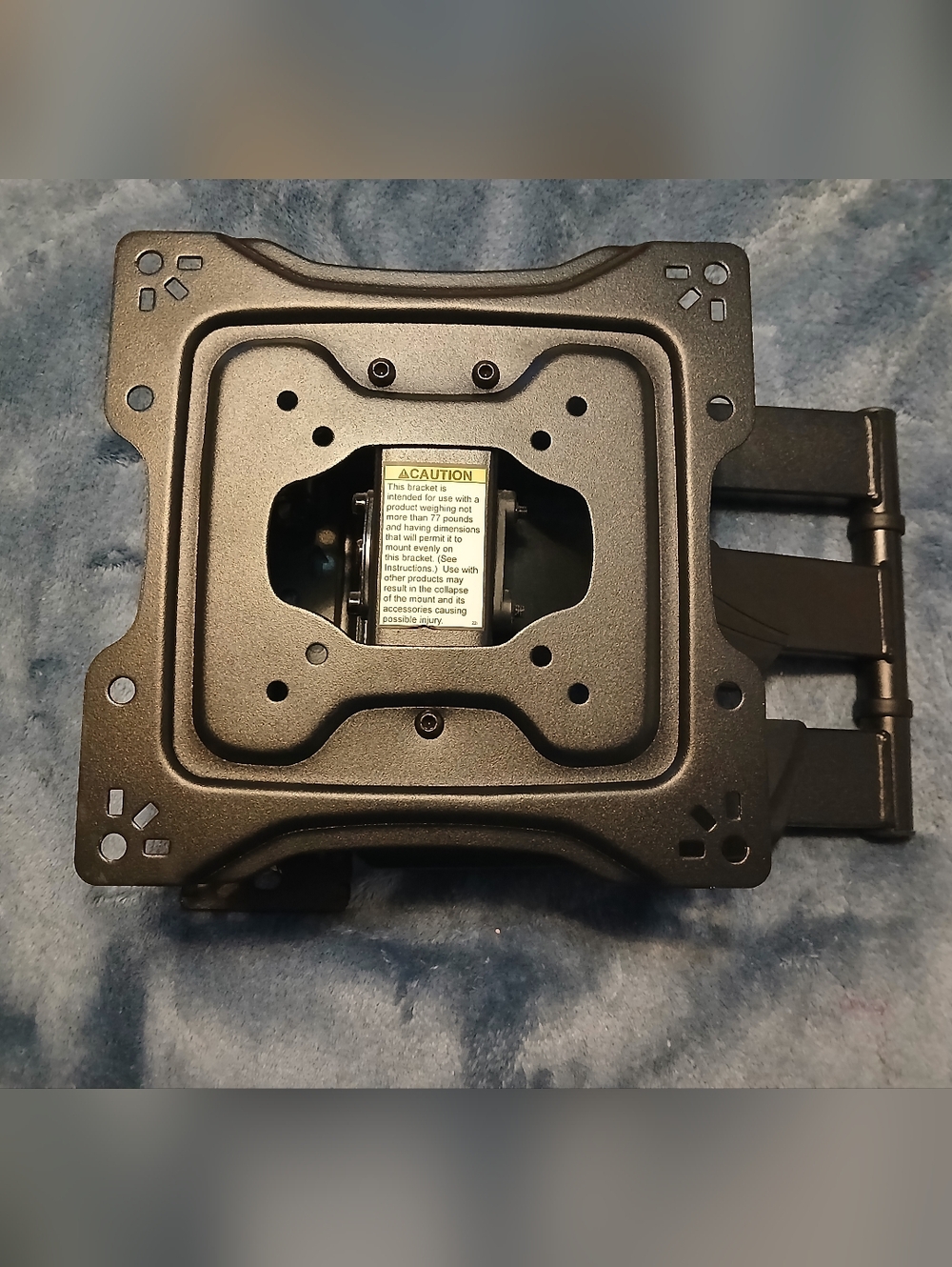 Universal Black Swivel VESA Monitor Mount with Tilt and Extend